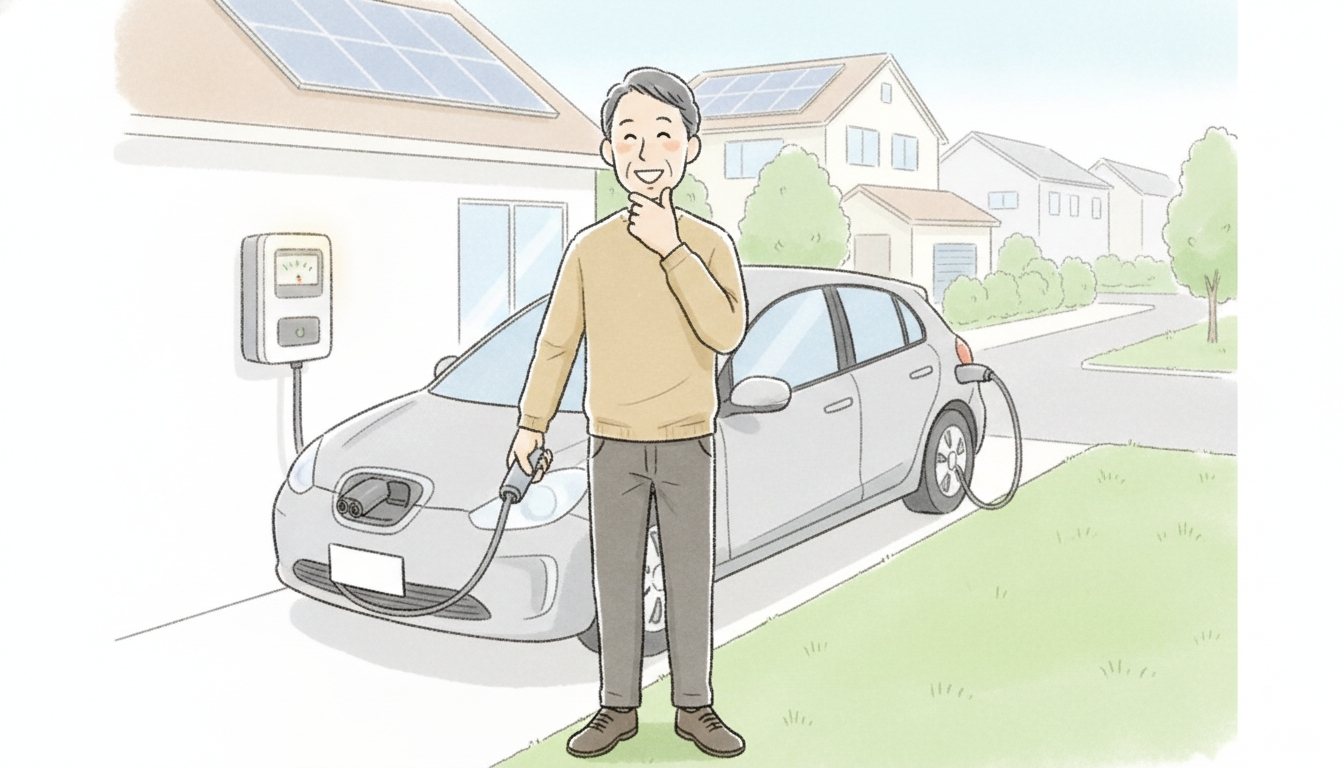 EV充電にかかる費用とコストの目安