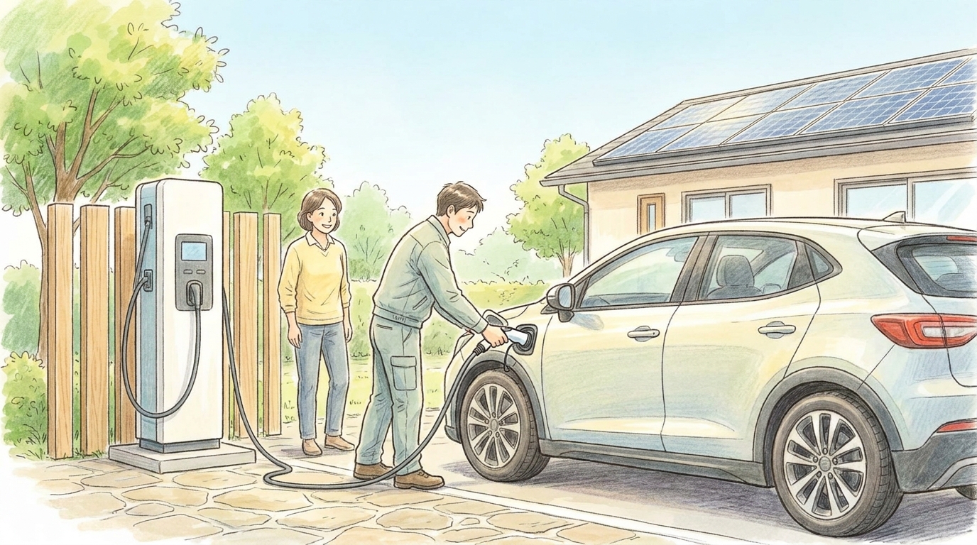 EV充電スタンド設置助成金の申請方法|手順と補助額を解説